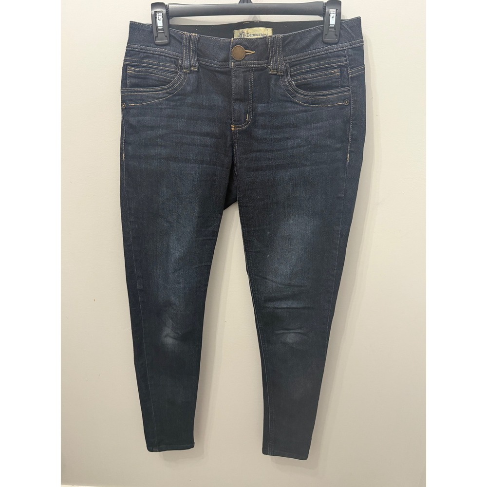 Democracy "Ab"solution Dark Wash Skinny Jeans Waist 30 x Inseam 29 Rise 8